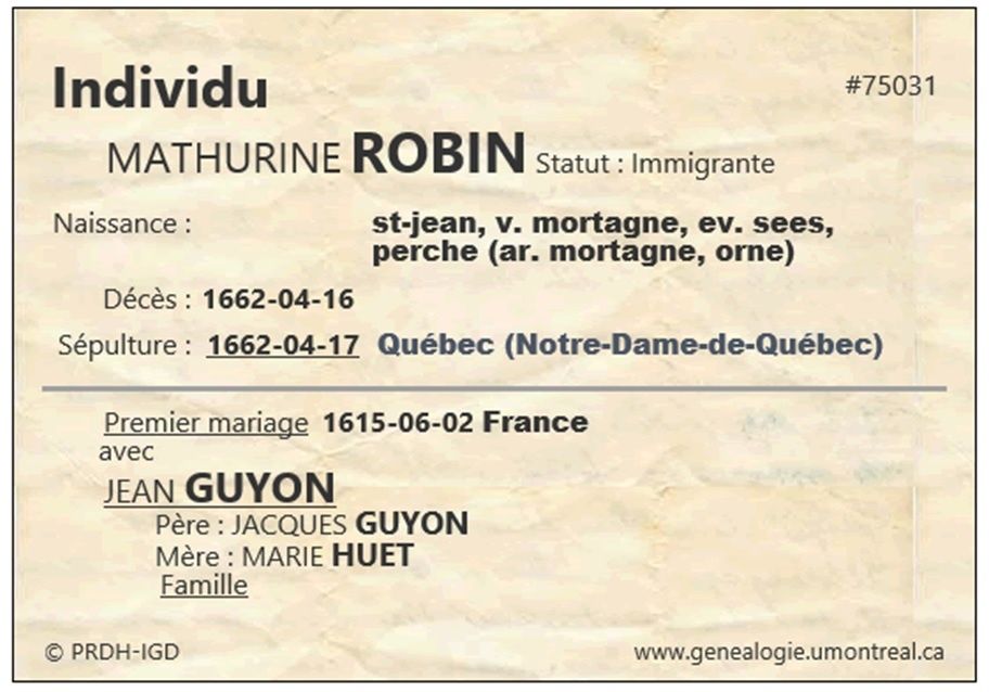 Mathurine-Madeleine Robin (I3225)